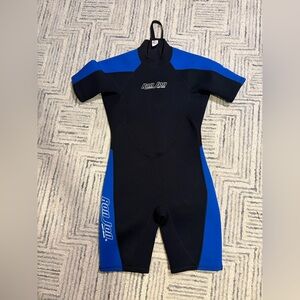 RON JON size 16 Youth/Juniors scuba wetsuit Spring Short like new